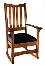 Mission Style Rocker