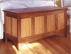 Oak Blanket Chest