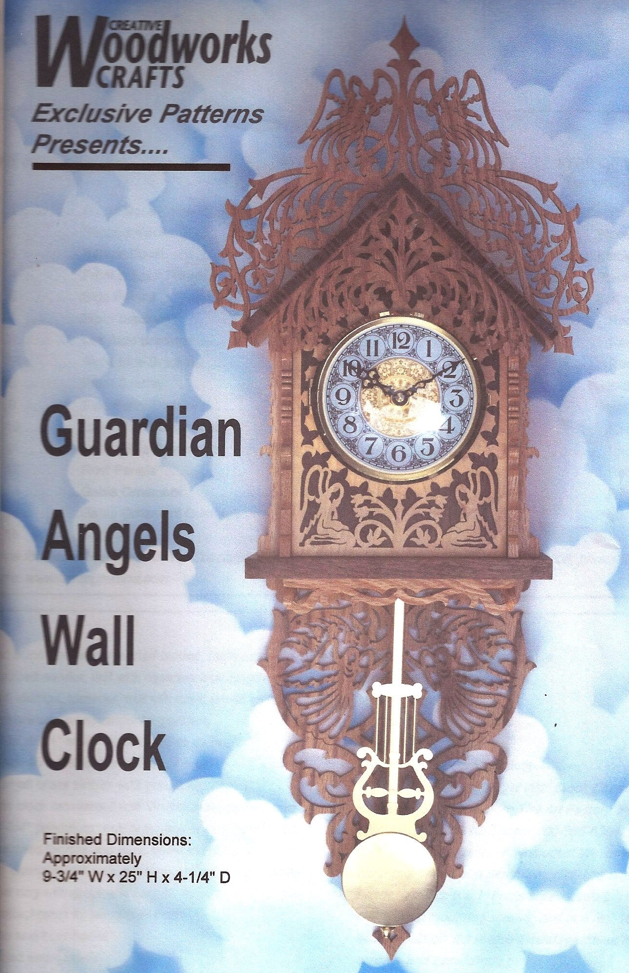 Guardian Angel Wall Clock