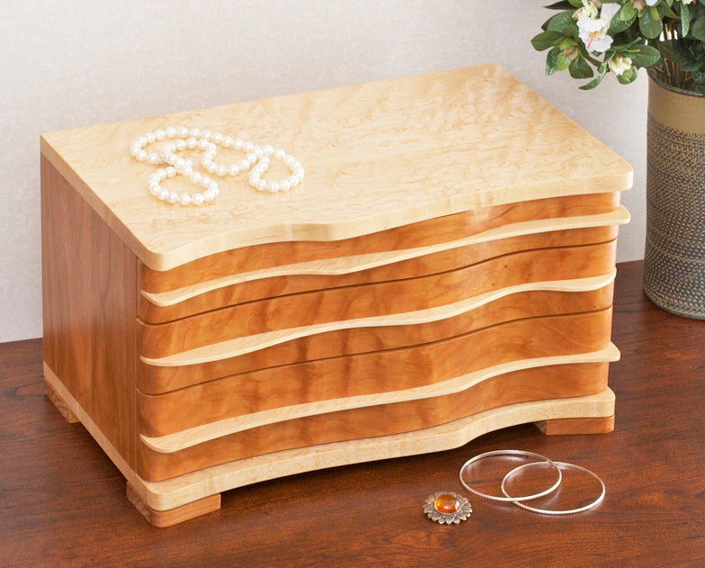 Wave Front Jewelry Box