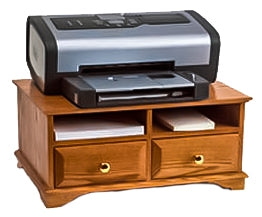 Printer Stand - Oak