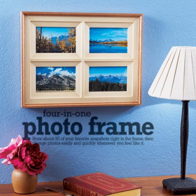 Four-In-One Photo Frame